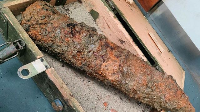 Снаряд времен ВОВ уничтожили в Геленджике