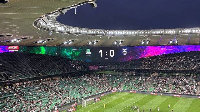 «Краснодар» открыл счёт в товарищеской игре против ФК «10» на 8-й минуте