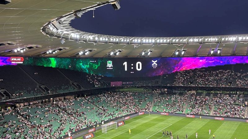 «Краснодар» открыл счёт в товарищеской игре против ФК «10» на 8-й минуте