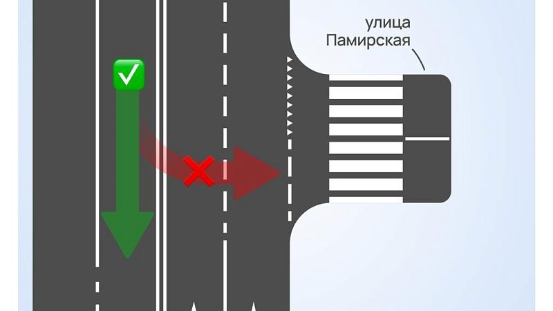 Организация дорожного движения изменится на улице Российской в Краснодаре