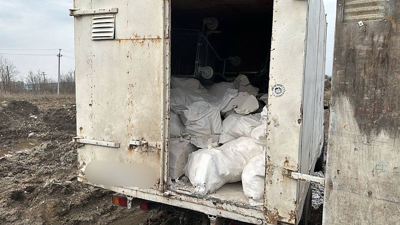 В Краснодаре правоохранители задержали 19-летнего «серого» мусорщика