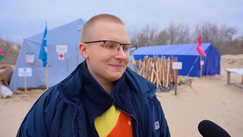 Губернатор Кубани рассказал об участнике ликвидации разлива мазута в Анапе