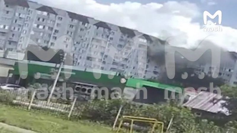 На видео попал момент взрыва многоэтажного дома в Саратове