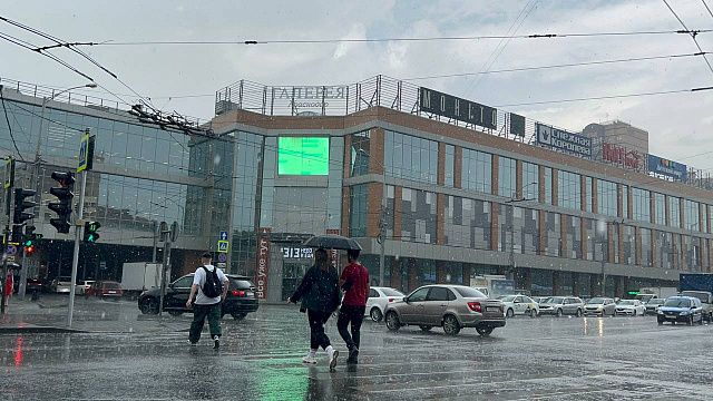 Дождь с грозой и градом прогнозируют в Краснодаре и на выходные