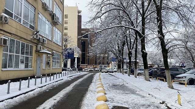 Между нами тает лёд… Погода в Краснодаре 24 января Фото: телеканал Краснодар 