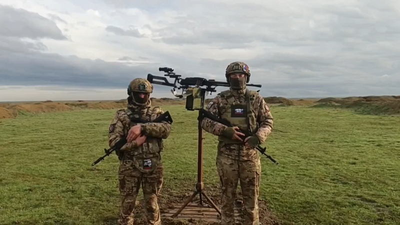 Турели для борьбы с БПЛА изготовили анапские казаки
