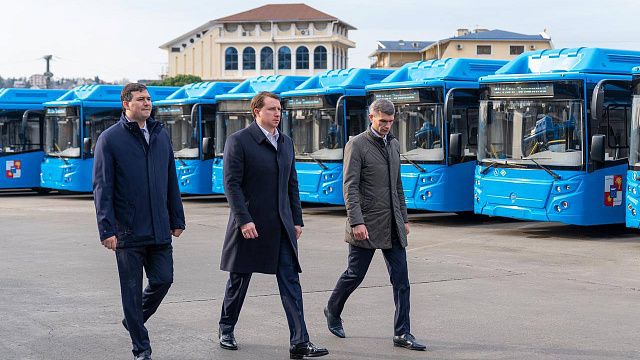 С нового года в Сочи заработают 26 экологичных автобусов. Фото: t.me/AlekseiKopaigorodskii