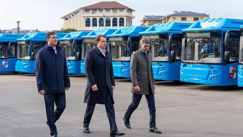 С нового года в Сочи заработают 26 экологичных автобусов