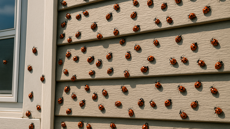 Хищные божьи коровки-арлекины атаковали города Кубани
