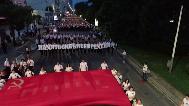Утром 22 июня в Краснодаре пройдет памятное шествие со свечами Фото: Телеканал «Краснодар»