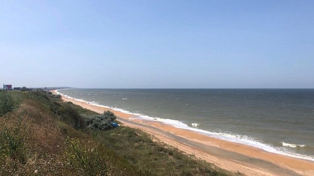 Вода в Азовском море остыла до +24 градусов