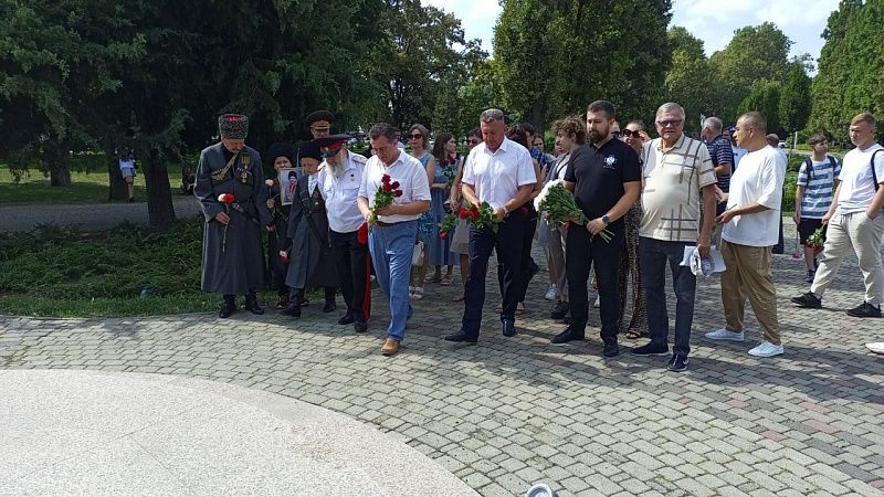 Краснодарцы почтили память воинов, погибших в годы Первой мировой войны