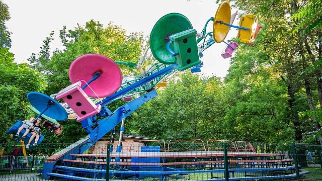 Аттракционы не будут днем работать до 13 июля из-за жары в Краснодаре