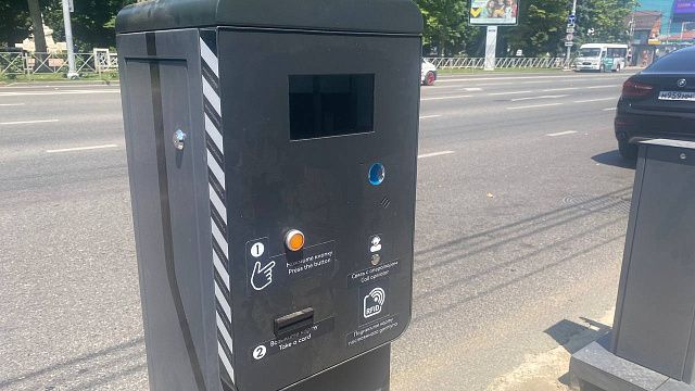 В Краснодаре обновляют платную муниципальную парковку / Фото: пресс-служба администрации Краснодара