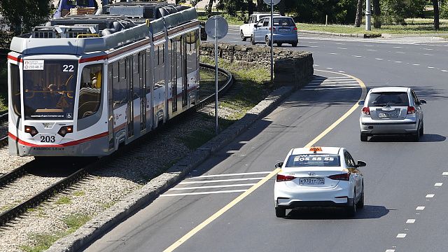 Губернатор Кубани: в планах закупить 100 новых вагонов, построить депо и 71 км трамвайных путей для Краснодара
