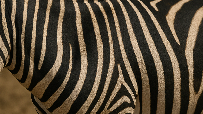 Зебра защитила детеныша от леопарда и попала на видео в Танзании