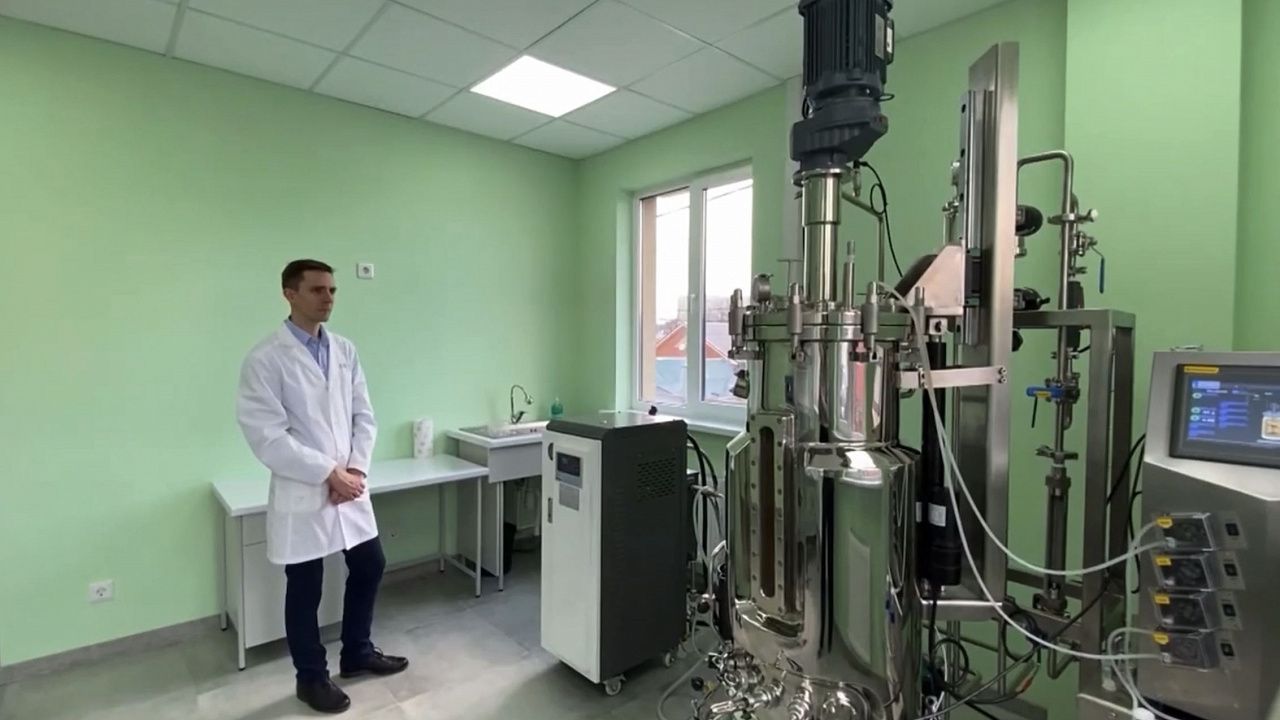 Биореактор для полезных бактерий / Фото и видео: телеканал «Краснодар»