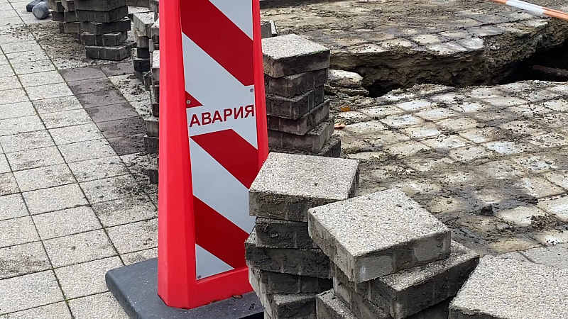 Демонтаж на месте третьего провала на Московской в Краснодаре завершат 8 декабря