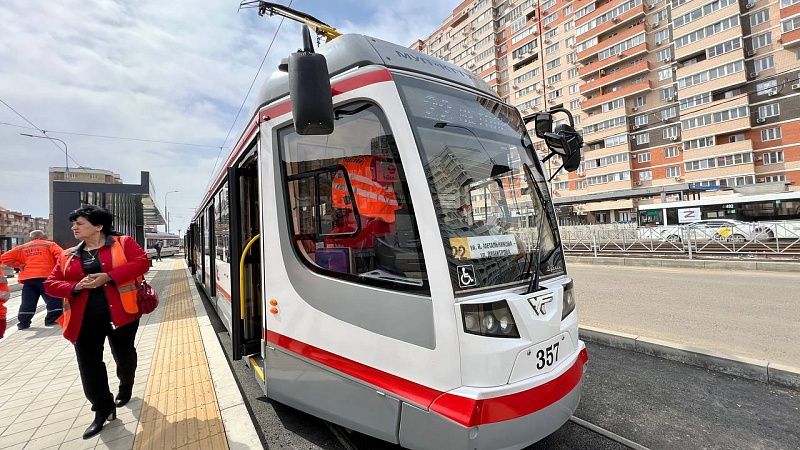 Трамвайное движение по Московской закроют после утреннего часа-пик в Краснодаре