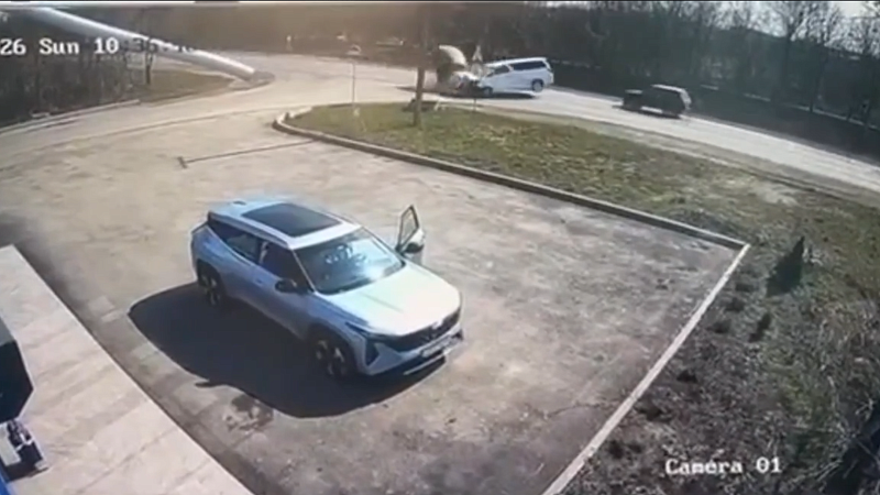 Появилось видео лобового ДТП с микроавтобусом у Горячего Ключа