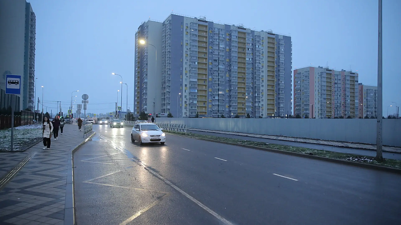 Почти 5 км новых дорог построили в Новознаменском микрорайоне Краснодара