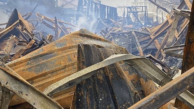 Появились кадры с последствиями ночной атаки в Херсонской области