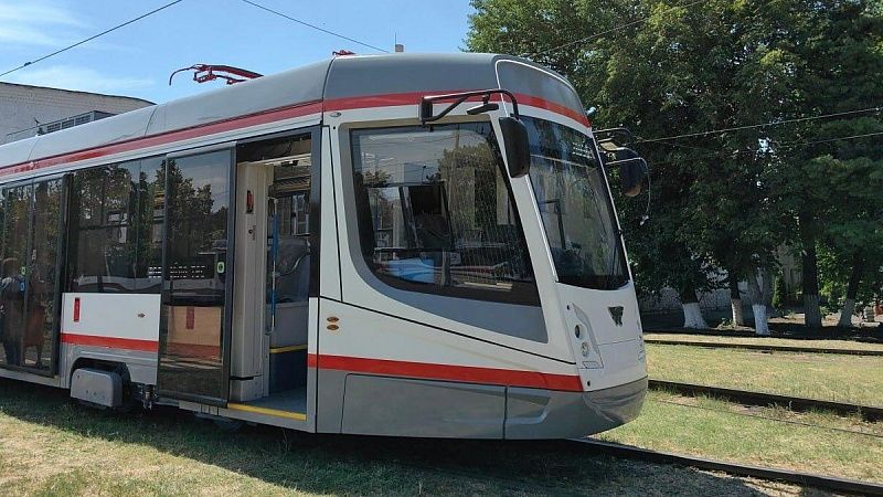 Два новых трамвая в рамках концессионного соглашения доставлены в Краснодар