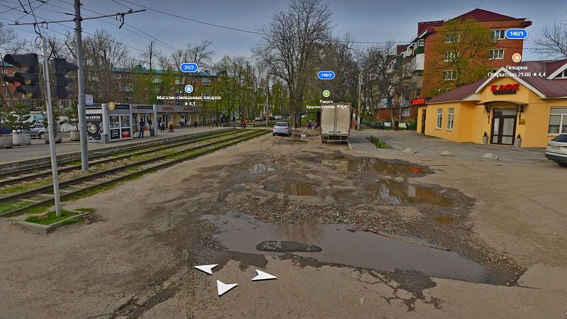 Мэр Краснодара поручил создать дорогу вдоль трамвайной линии по улице Стасова
