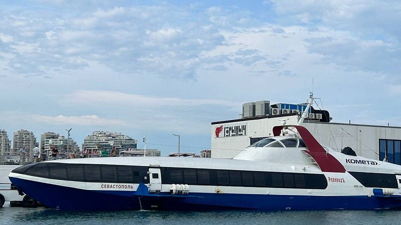 Почти 800 пассажиров перевезла за месяц «Комета» между Сочи и Сухумом 