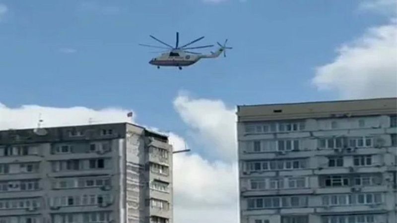 Полицейский вертолет разбился после перестрелки сотрудников с преступником в США