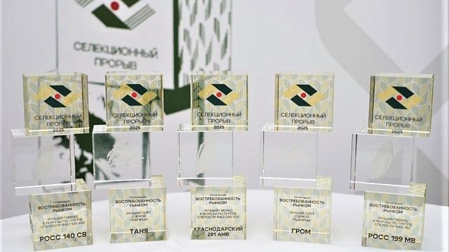 Кубанские селекционеры стали лауреатами премии «Селекционный прорыв»