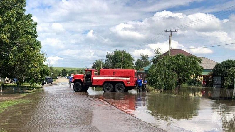 С конца мая на Кубани подтопило больше 1,5 тысяч домов