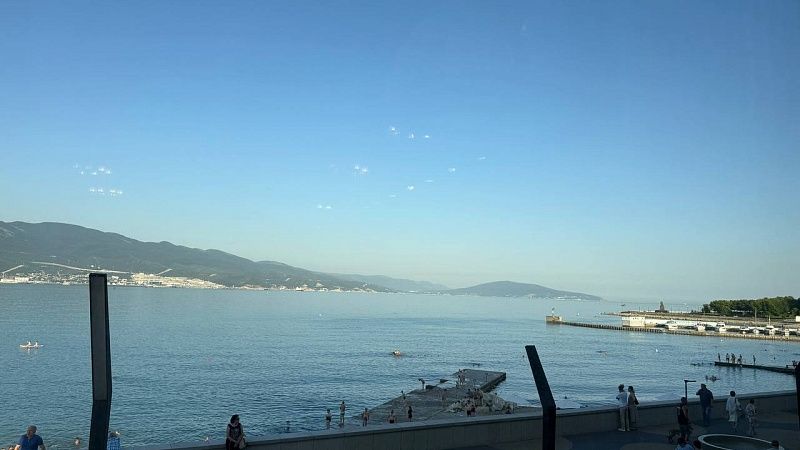 Взрыв дрона ВСУ Magura за 23 млн рублей у берегов Новороссийска сняли на видео