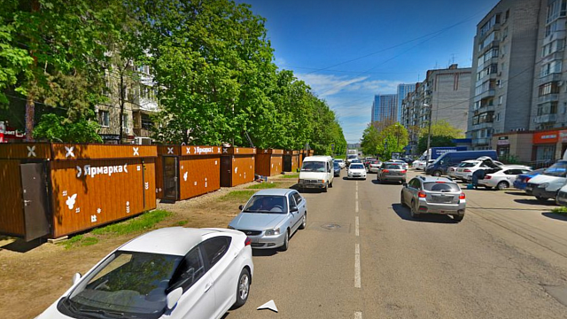 Проезжую часть на улице Зиповской расширят до 4 полос Фото: yandex.ru/maps