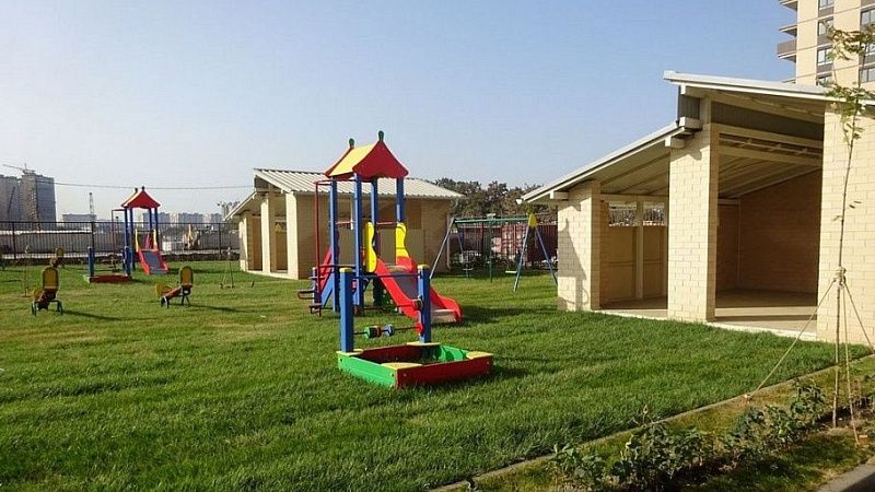 В Прикубанском округе Краснодара завершилось строительство детского сада на 350 мест 