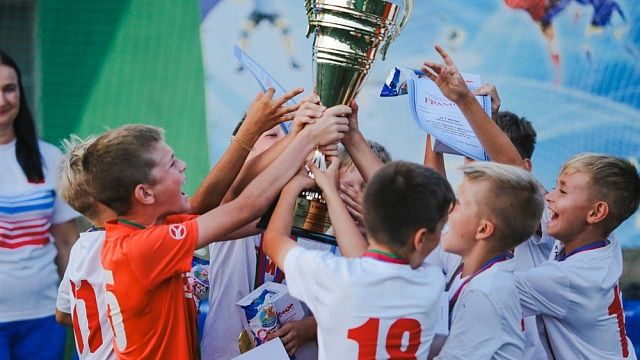 Финальные матчи детских дворовых команд по футболу пройдут в Краснодаре