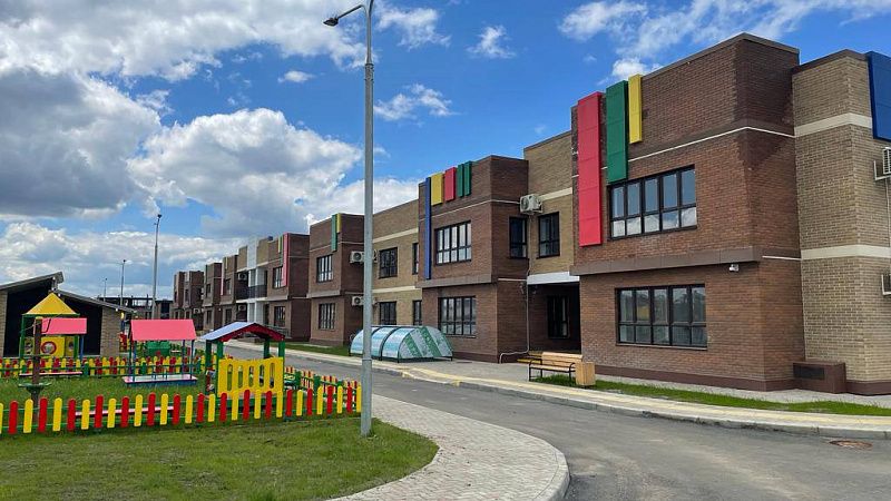 В станице Елизаветинской Краснодара достроили детский сад на 350 мест