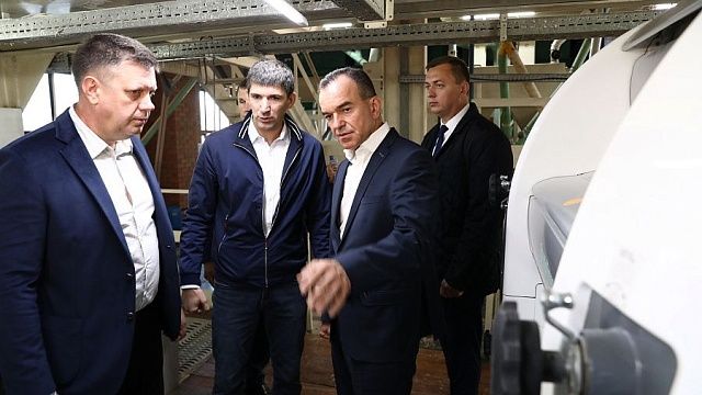 Вениамин Кондратьев посетил Лабинск. Фото: пресс-служба администрации Краснодарского края 