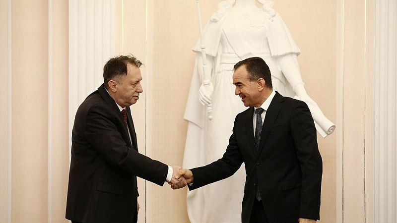 Губернатор Кубани встретился с Генеральным консулом Турции в Новороссийске