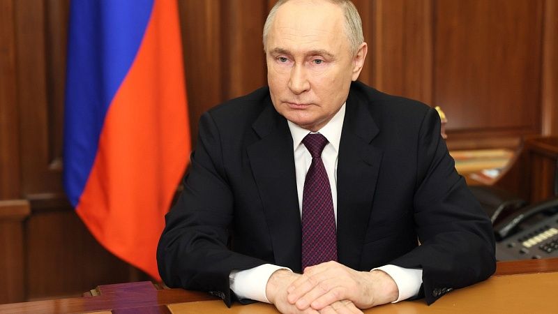 Путин поблагодарил избирателей за участие в голосовании