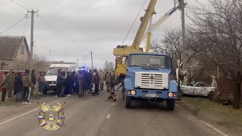 В Ленинградском округе водитель погиб, врезавшись в опору ЛЭП