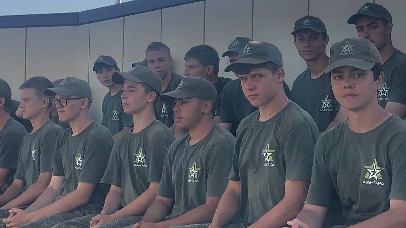 Юнармейцы из Краснодара приняли участие в летней смене в центре «Патриот»