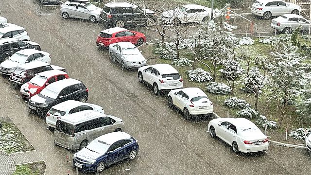 9 марта в Краснодаре ожидается мокрый снег