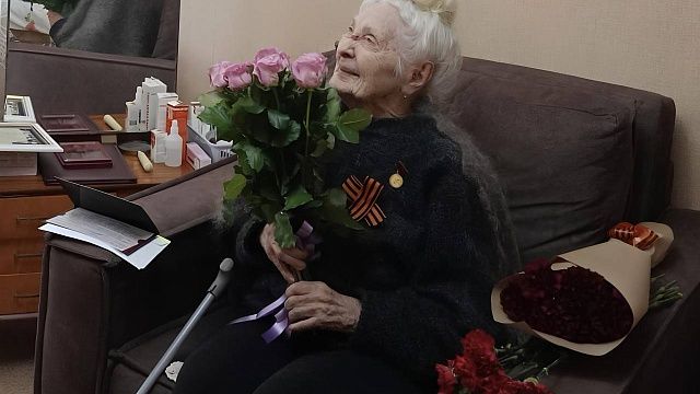Ветерану ВОВ из Сочи Тамаре Кассаевой исполнился 101 год