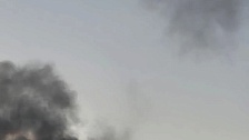 В сети опубликовано видео горящего самолета певца Вакьеро в Парельясе