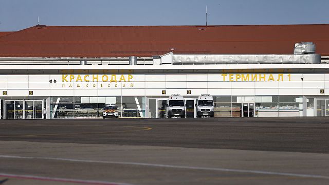 Аэропорт Краснодара закрыт до 8 марта Фото: телеканал «Краснодар»/Геннадий Аносов