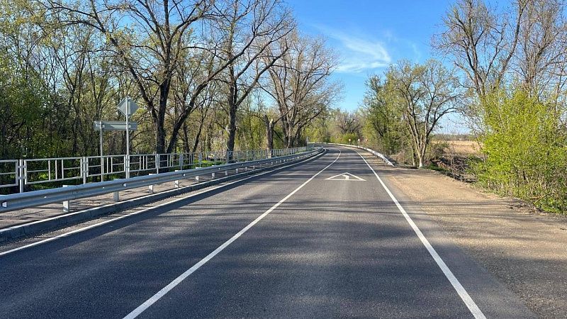 Капитально отремонтировали почти 10 километров дороги в Выселковском районе 