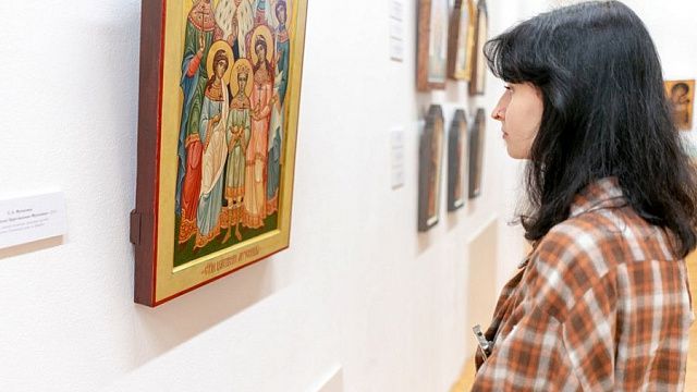 В Москве представили уникальные работы кубанского иконописца 
