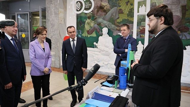 Губернатор Кубани встретился с участниками программы «Стартап как диплом»