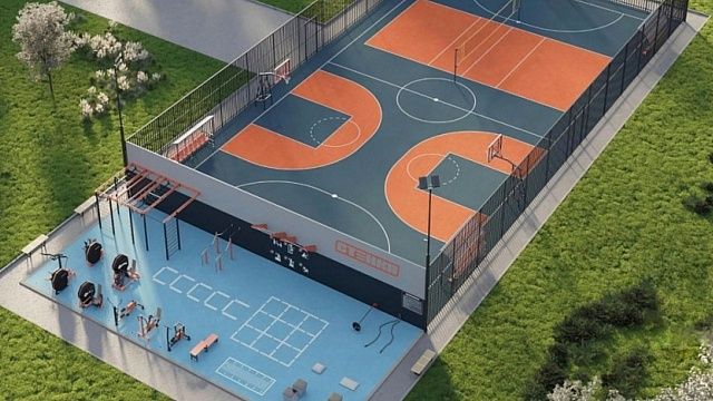 Краснодарский край построит в Херсонской области пять многофункциональных спортплощадок